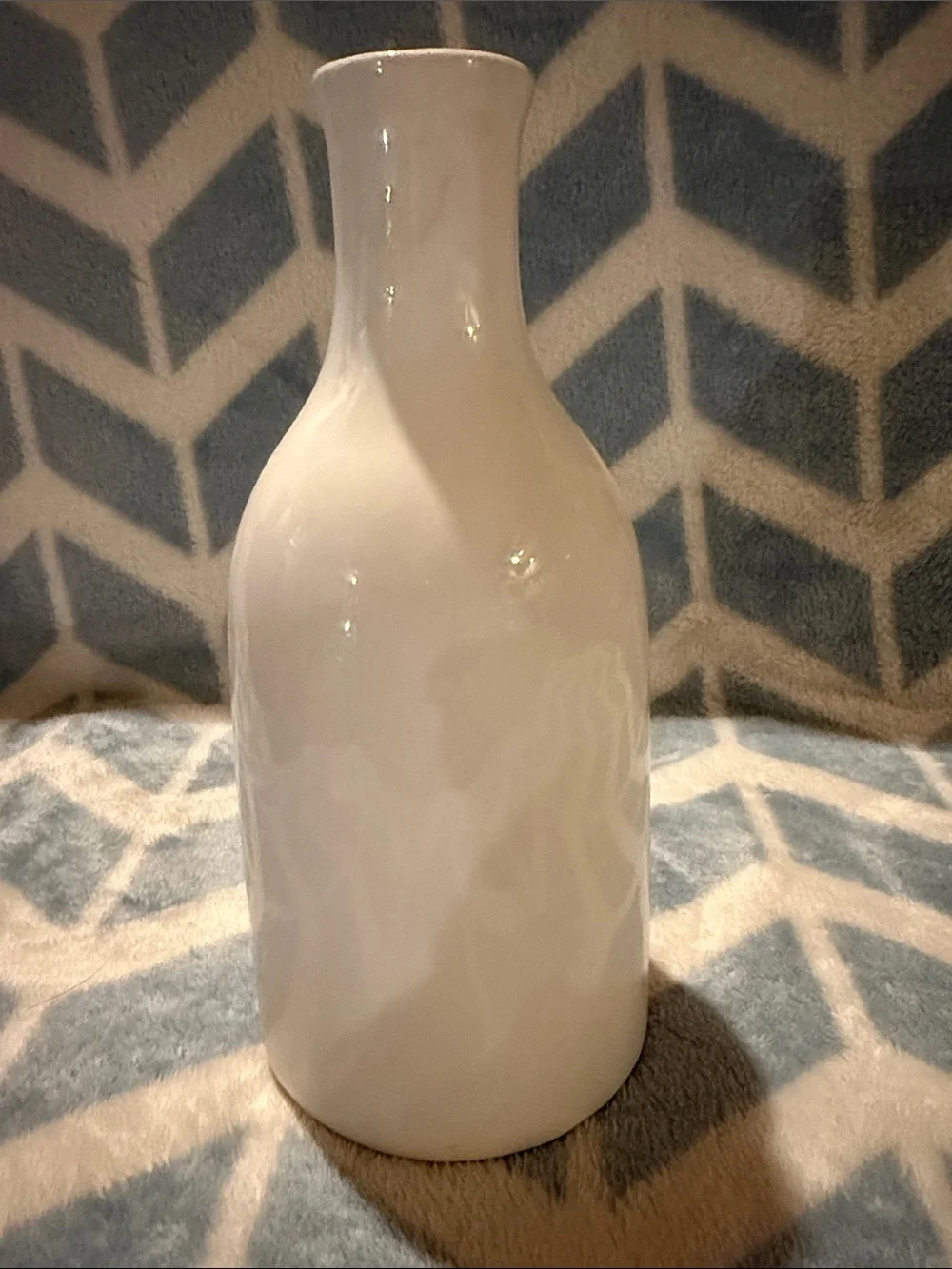 White Ceramic Fern & Hummingbird & Butterfly Accent Vases - Set of 3